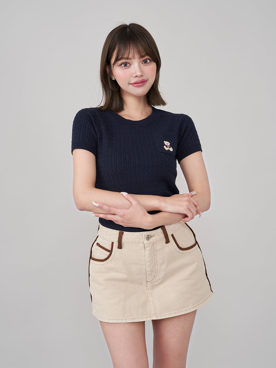 モデル：163cm（着用サイズ：FREE　着用カラー：NVY）