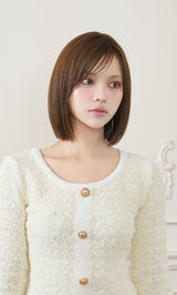 モデル：163cm（着用サイズ：FREE　着用カラー：IVO）