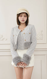 モデル：163cm（着用サイズ：S　着用カラー：GRY）
