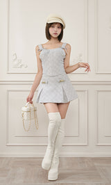 モデル：163cm（着用サイズ：S　着用カラー：GRY）