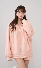 モデル：163cm（着用サイズ：FREE　着用カラー：PNK）