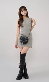 モデル：163cm（着用サイズ：FREE　着用カラー：GRY）