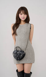 モデル：163cm（着用サイズ：FREE　着用カラー：GRY）