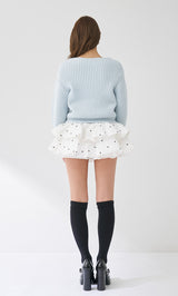 モデル：163cm（着用サイズ：FREE　着用カラー：SAX）