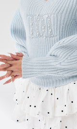 モデル：163cm（着用サイズ：FREE　着用カラー：SAX）