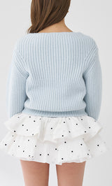 モデル：163cm（着用サイズ：FREE　着用カラー：SAX）