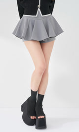 モデル：163cm（着用サイズ：FREE　着用カラー：GRY）