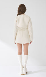 モデル：163cm（着用サイズ：FREE　着用カラー：IVO）