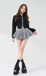モデル：163cm（着用サイズ：FREE　着用カラー：GRY）