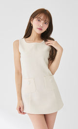 モデル：163cm（着用サイズ：FREE　着用カラー：IVO）