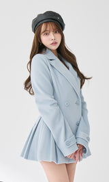 モデル：163cm（着用サイズ：FREE　着用カラー：SAX）