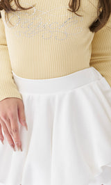 モデル：163cm（着用サイズ：FREE　着用カラー：WHT）