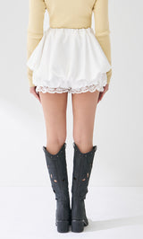 モデル：163cm（着用サイズ：FREE　着用カラー：WHT）