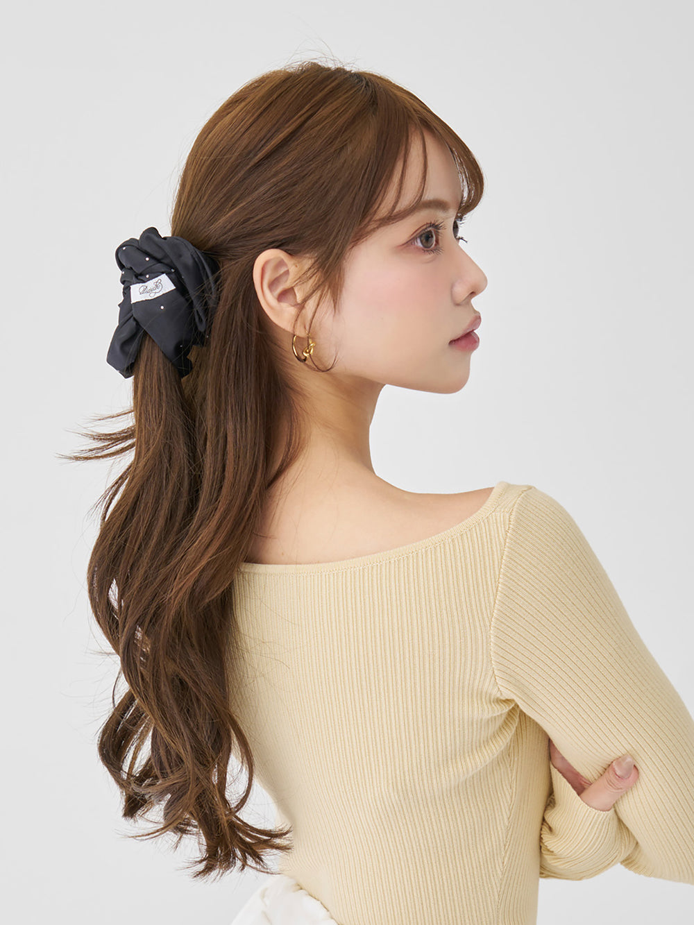 サイズ：FREE　カラー：BLK