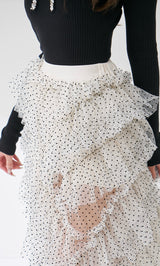 モデル：163cm（着用サイズ：FREE　着用カラー：WHT）