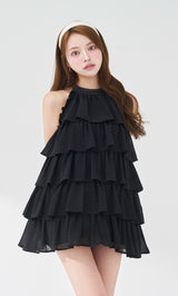 Darich ドットティアードアメスリミニワンピース FL ドットティアードアメスリミニワンピース – Darich