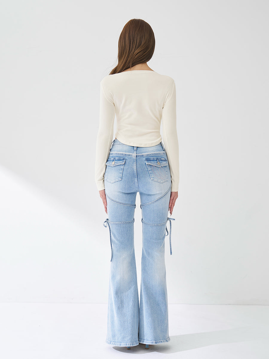 モデル：163cm（着用サイズ：FREE　着用カラー：WHT）