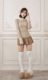 モデル：163cm（着用サイズ：FREE　着用カラー：BEG）