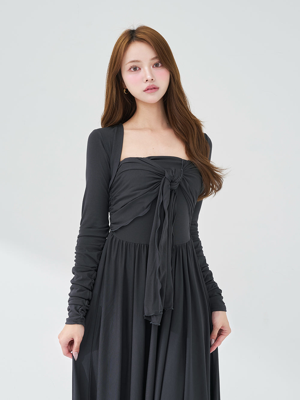 スムースカットセットロングワンピース – Darich