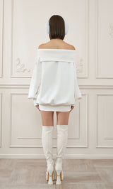 モデル：163cm（着用サイズ：FREE　着用カラー：WHT）