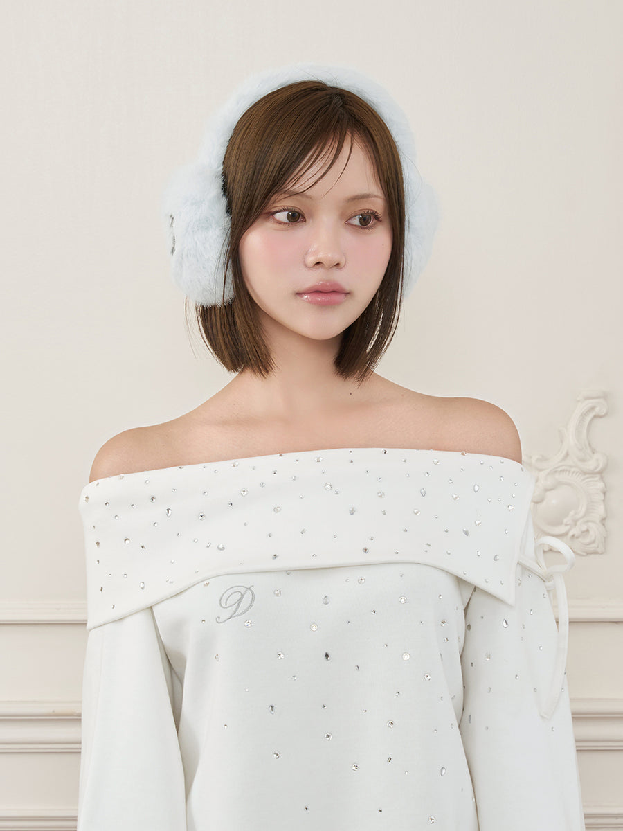 モデル：163cm（着用サイズ：FREE　着用カラー：WHT）