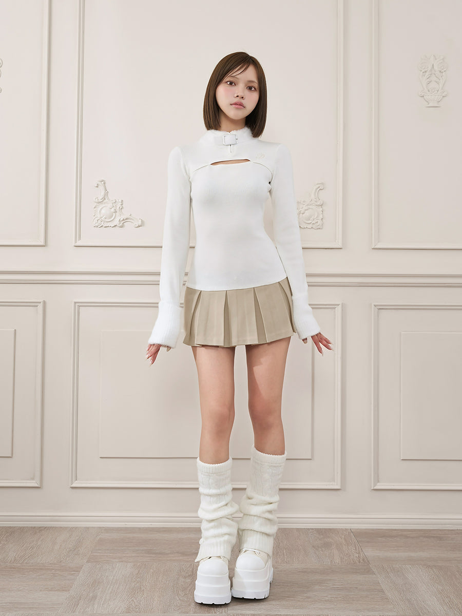 モデル：163cm（着用サイズ：FREE　着用カラー：WHT）