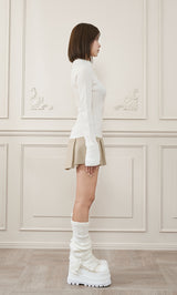 モデル：163cm（着用サイズ：FREE　着用カラー：WHT）