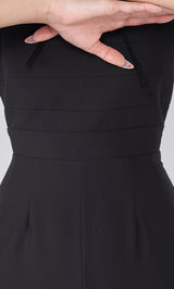 モデル：163cm（着用サイズ：FREE　着用カラー：BLK）