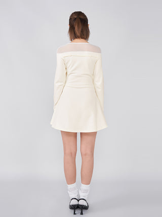 モデル：163cm（着用サイズ：FREE　着用カラー：WHT）