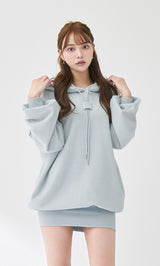 モデル：163cm（着用サイズ：FREE　着用カラー：SAX）