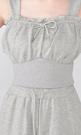 モデル：163cm（着用サイズ：FREE　着用カラー：GRY）