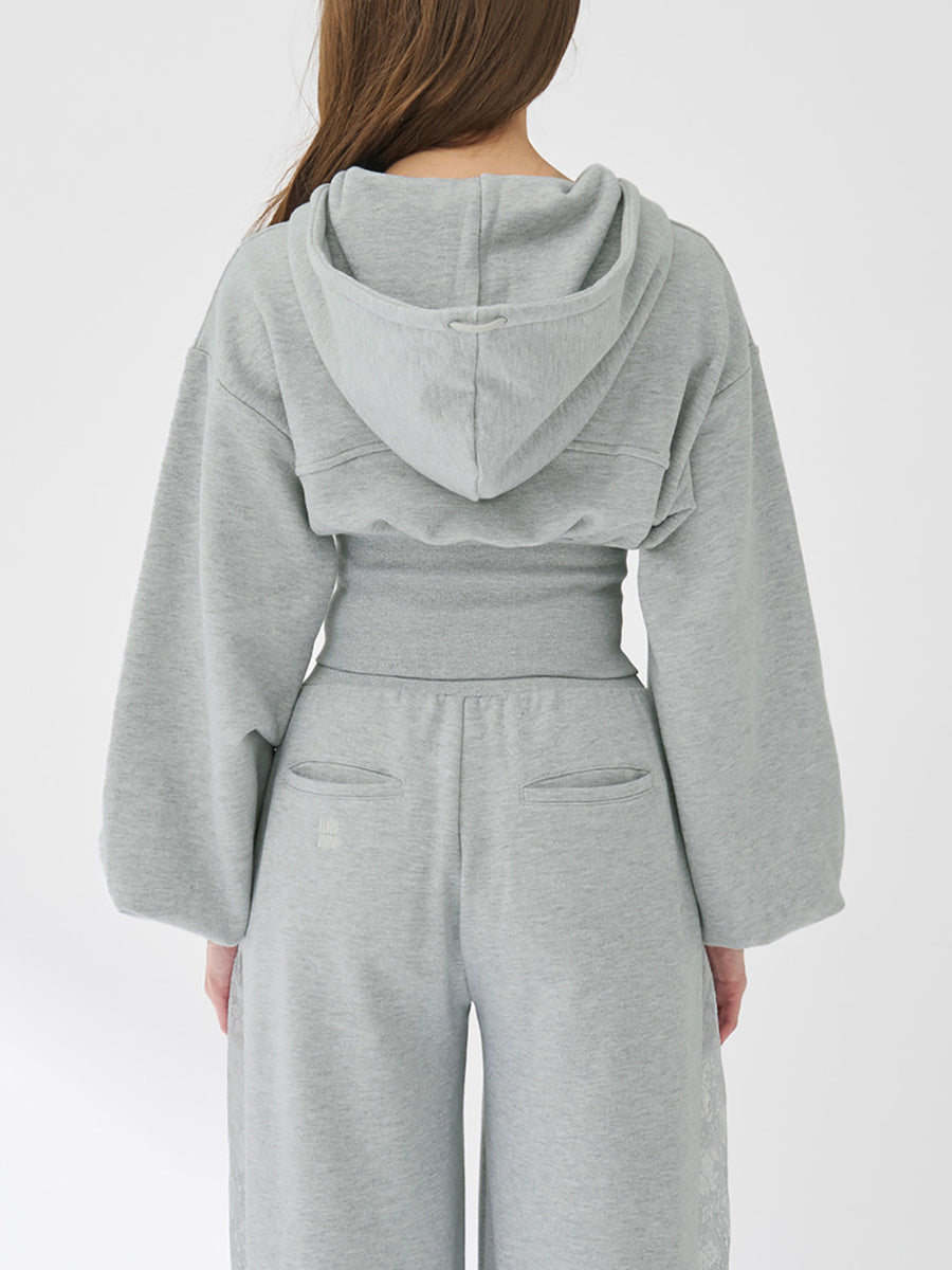 モデル：163cm（着用サイズ：FREE　着用カラー：GRY）