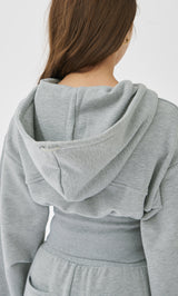 モデル：163cm（着用サイズ：FREE　着用カラー：GRY）