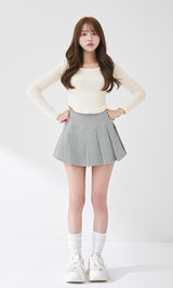 モデル：163cm（着用サイズ：FREE　着用カラー：GRY）