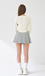 モデル：163cm（着用サイズ：FREE　着用カラー：GRY）