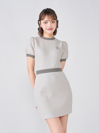 モデル：163cm（着用サイズ：FREE　着用カラー：L-GRY）