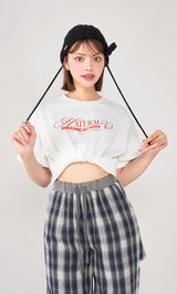 モデル：163cm（着用サイズ：FREE　着用カラー：WHT）