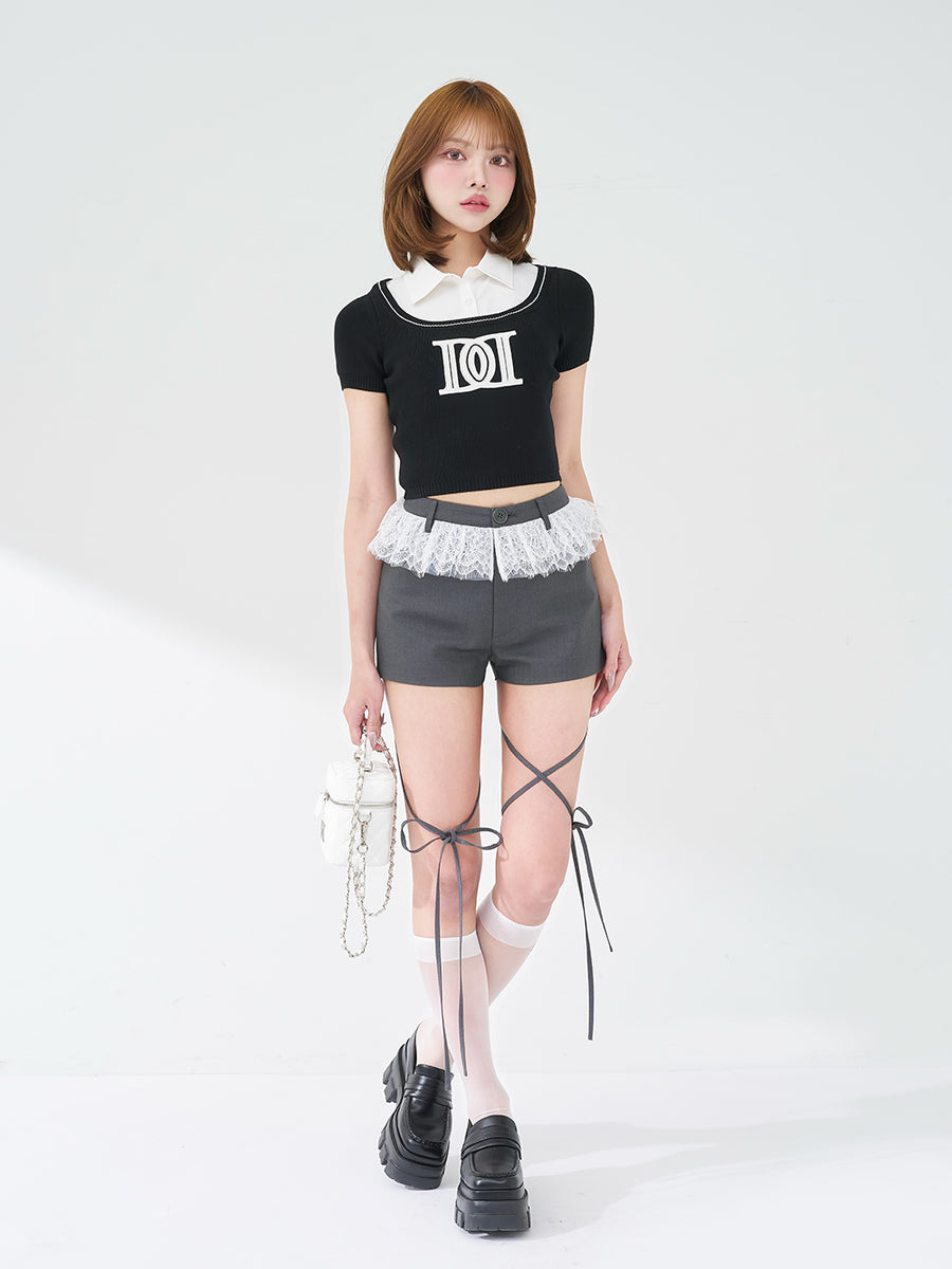 モデル：163cm（着用サイズ：S　着用カラー：GRY）