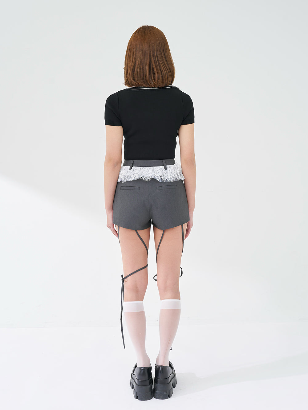 モデル：163cm（着用サイズ：S　着用カラー：GRY）