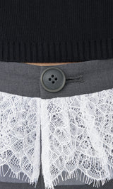 モデル：163cm（着用サイズ：S　着用カラー：GRY）