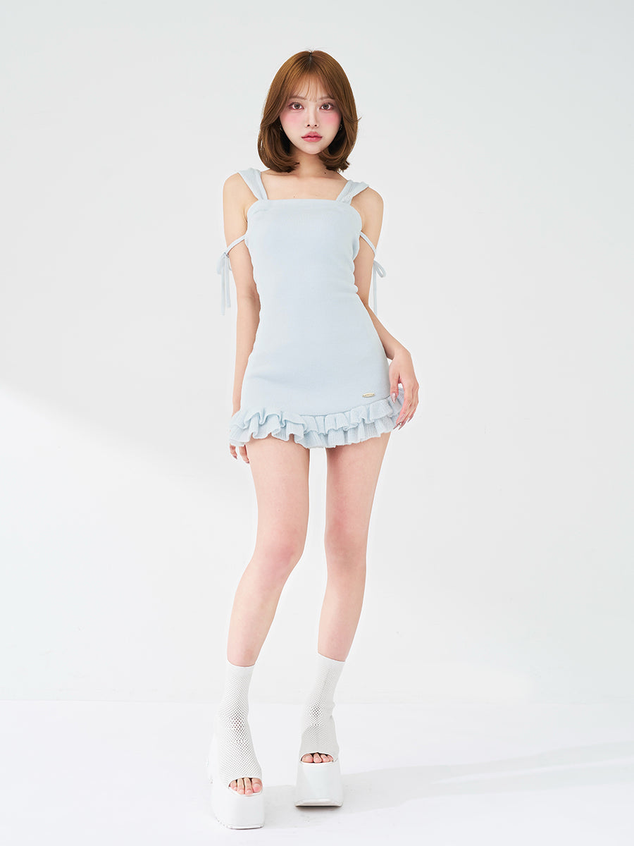モデル：163cm（着用サイズ：FREE　着用カラー：SAX）