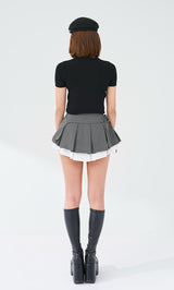 モデル：163cm（着用サイズ：S　着用カラー：GRY）