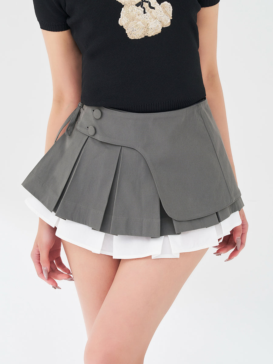 モデル：163cm（着用サイズ：S　着用カラー：GRY）