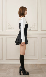 モデル：163cm（着用サイズ：FREE　着用カラー：BLK）