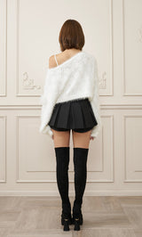 モデル：163cm（着用サイズ：FREE　着用カラー：WHT）
