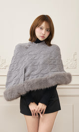 モデル：163cm（着用サイズ：FREE　着用カラー：GRY）
