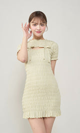モデル：163cm（着用サイズ：FREE　着用カラー：LIM）