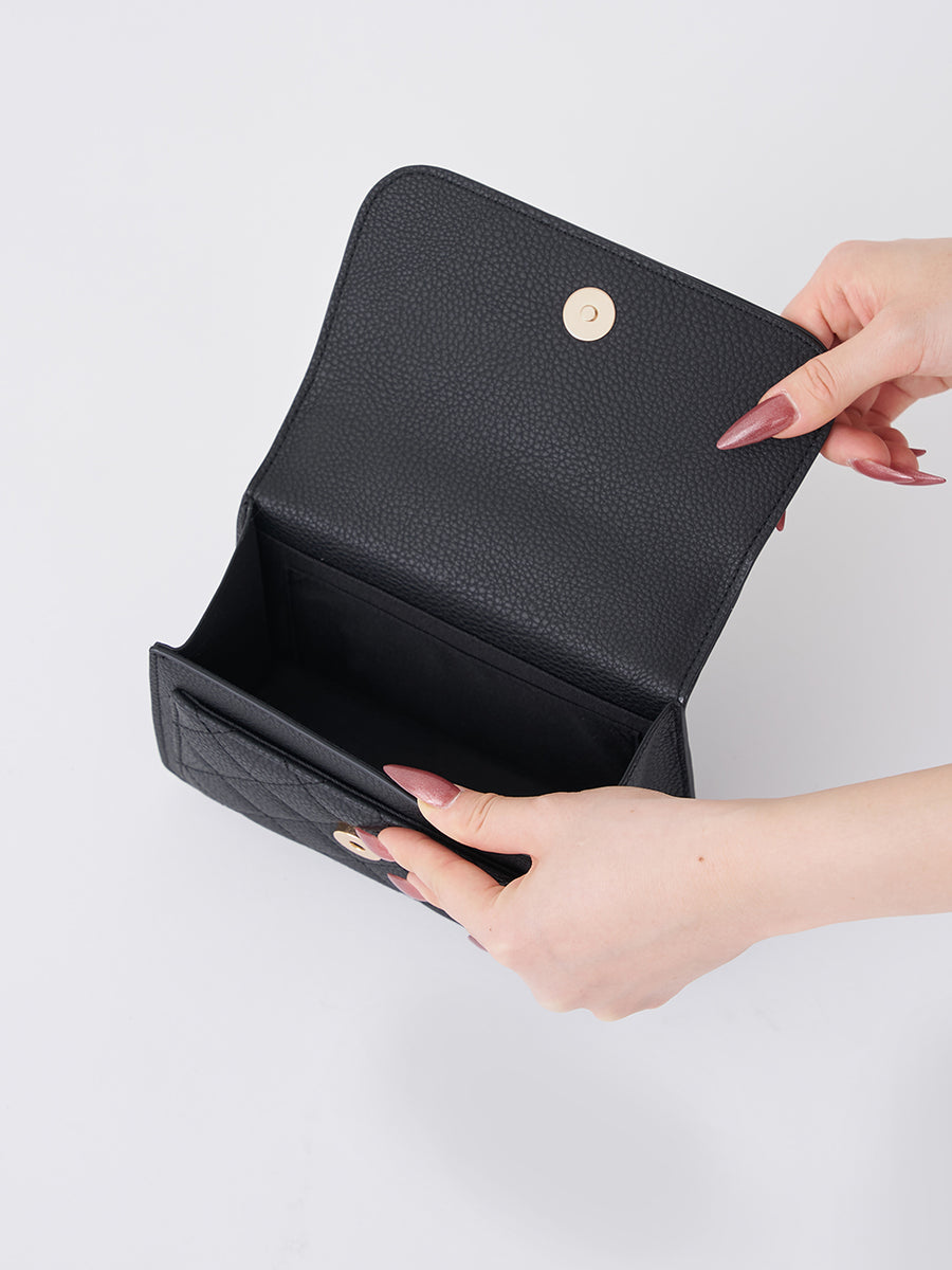【Novelty】2-Way Flap Square Bag