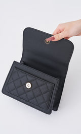【Novelty】2-Way Flap Square Bag