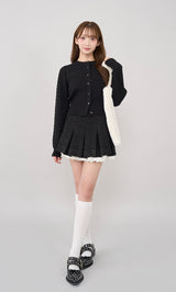 モデル：160cm（着用サイズ：S　着用カラー：BLK）